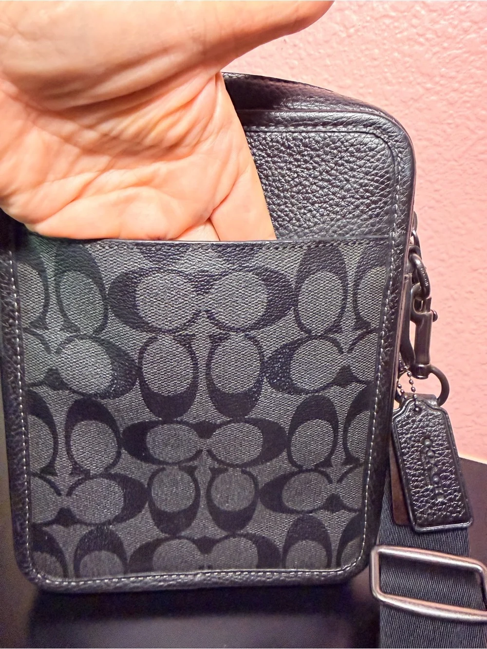 Coach compact crossbody